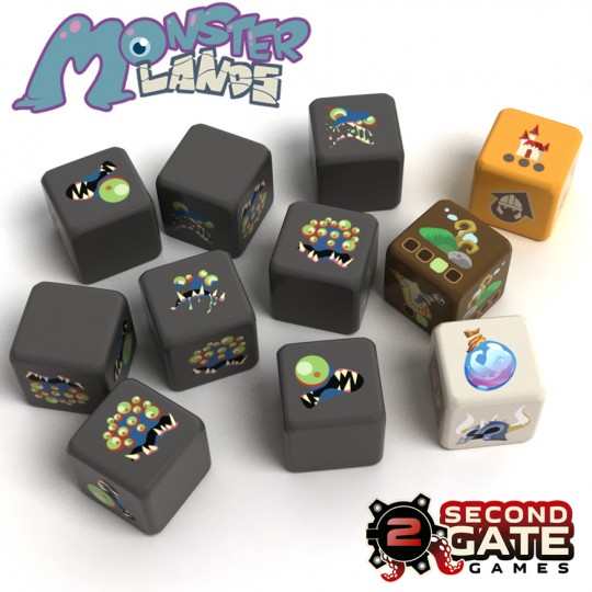 Monster Lands - MONSTER deluxe edition + expansion + promos (All-in)